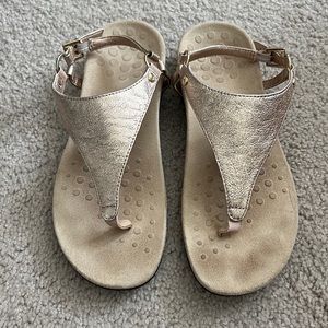 Vionic Rose Gold Thong Sandal